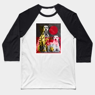 dalmatian dog love Baseball T-Shirt